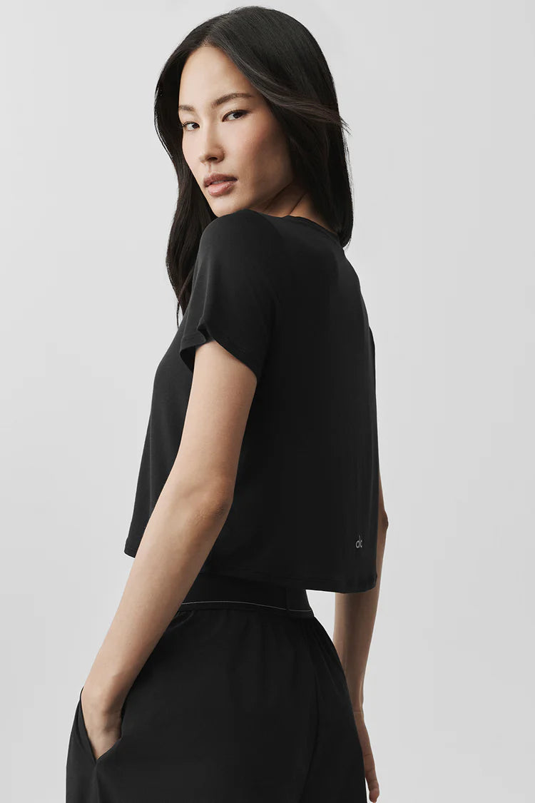 T-shirt Sculpt Crop ALO