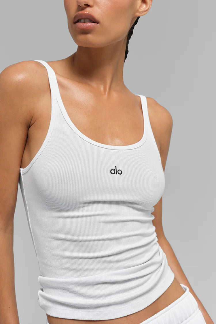 Débardeur Sculpt Côtelé ALO